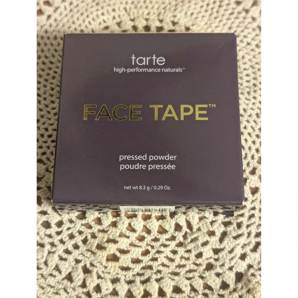 Tarte Face Tape Pressed Powder 20S Light Sand Matte Finishing Powder 0.29 oz NEW